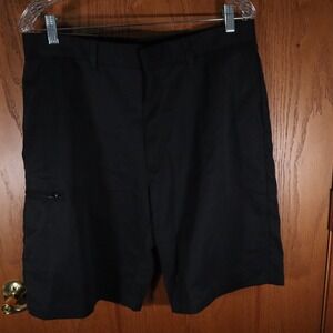 Grand Slam Shorts Mens 34 Motion Flow Golf Chino Easy Care Performance Black NWT